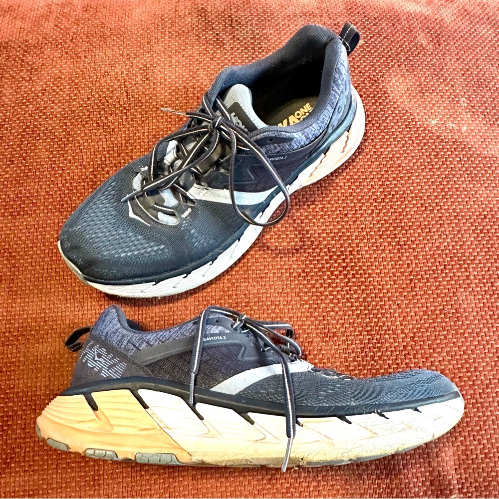 Hoka One One Women’s Gaviota 2 Mood Indigo/Dusty Pink Running Sneakers Size 12